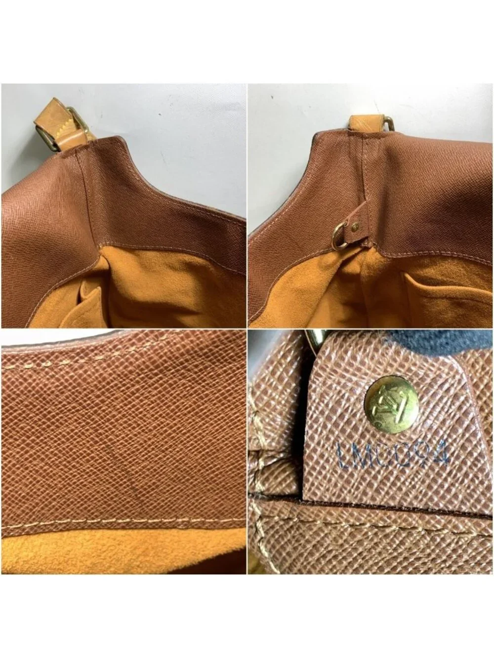 Louis Vuitton Monogram Musette Shoulder Bag Brown
